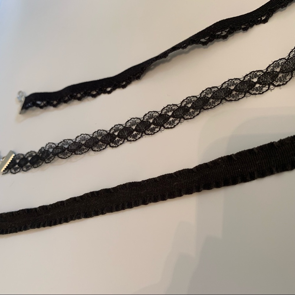Black Chokers (all three come together)